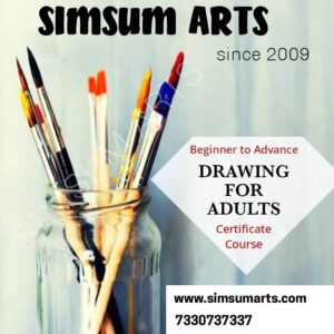 DRAWING (Basics to Pro) FOR ADULTS - ONLINE