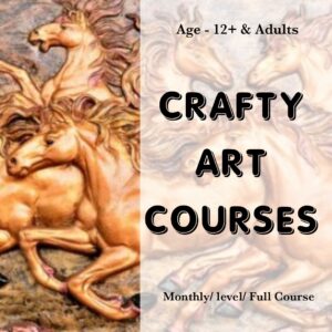 CRAFTY ART COURSES