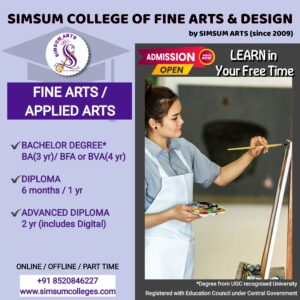 FINE ARTS or APPLIED ARTS DIPLOMA