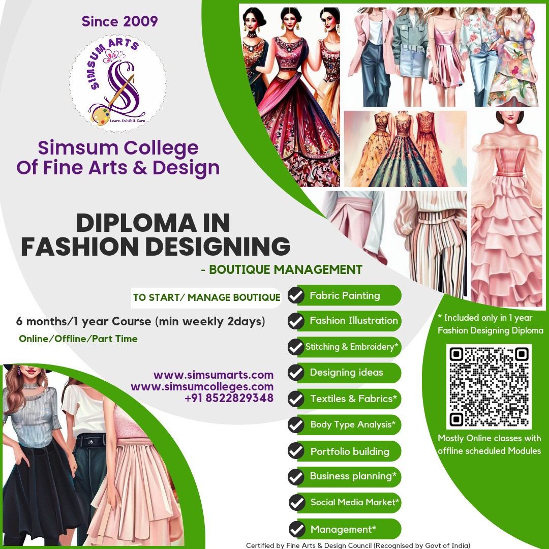 Diploma In Fashion Designing Boutique