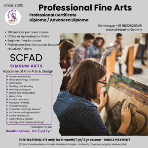 Professional Fine Arts - Certificate/ Diploma