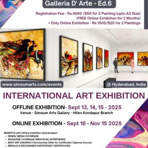 INTERNATIONAL ART EXHIBITION - Galleria D’ Arte Ep 6