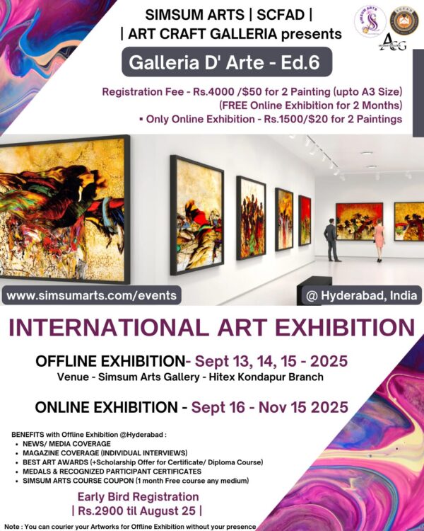 INTERNATIONAL ART EXHIBITION - Galleria D’ Arte Ep 6