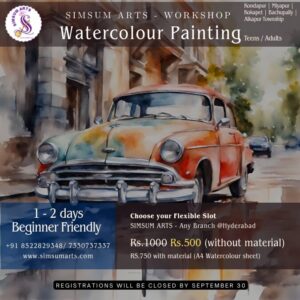 Watercolour Painting Workshop WC1