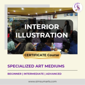 Interior Illustration - Specialized Arts Certificate Course