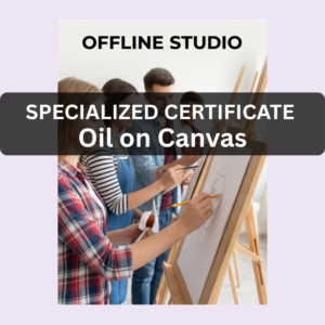Oil Painting on Canvas Certificate - Offline