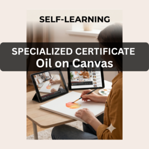 Oil Painting on Canvas Certificate - Self Learning