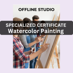 Watercolor Painting Certificate - Offline