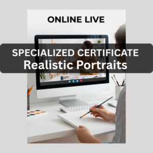 Realistic Portraits Fine Arts - Online Live