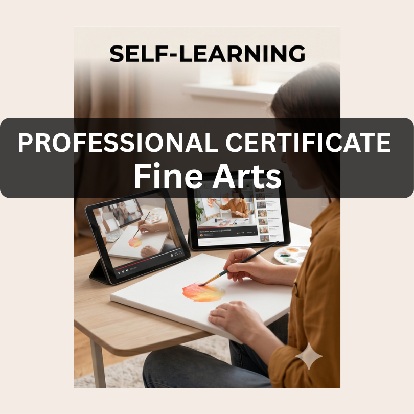 Professional Fine Arts Certificate - Self Learning